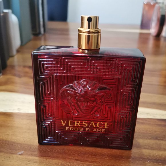 VERSACE EROS FLAME EDP SPRAY 3.4 OZ (100 ML) VERSACE EDP SPRAY FOR MEN